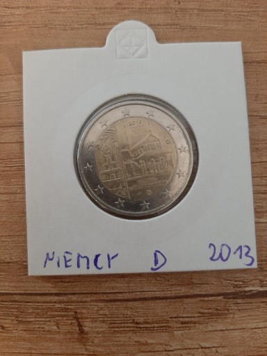 Zdjęcie oferty: 2 euro Niemcy 2013, baden D,stan dobry