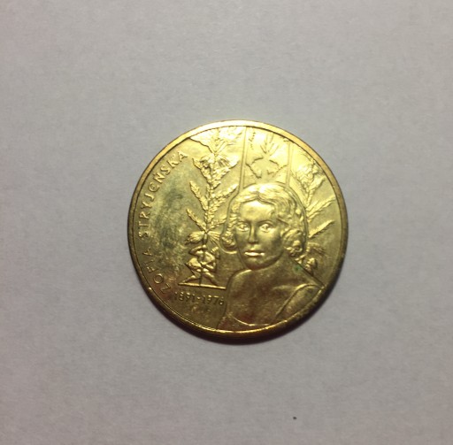 Zdjęcie oferty: 2zł 2011rZ.Stryjeńska,N.Gold,st.UNC,śr28mm,w8,15g