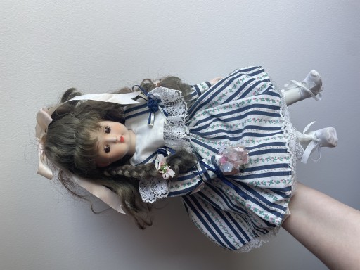 Zdjęcie oferty: Stara lalka porcelana 41cm vintage retro