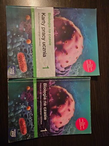 Zdjęcie oferty: Biologia na czasie 1 podręcznik + ćwiczenia