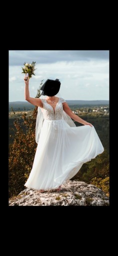 Zdjęcie oferty: Suknia ślubna z cekinami