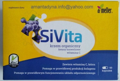 Zdjęcie oferty: SiVita Krzem Organiczny Wzmacnia Odporność 