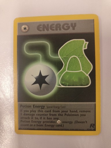 Zdjęcie oferty: Pokemon Karta TCG potion energy Team Rocket