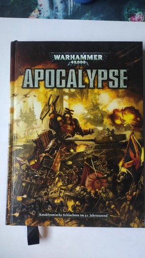 Zdjęcie oferty: Warhammer 40 000 podręcznik Apocalypse niemiecki
