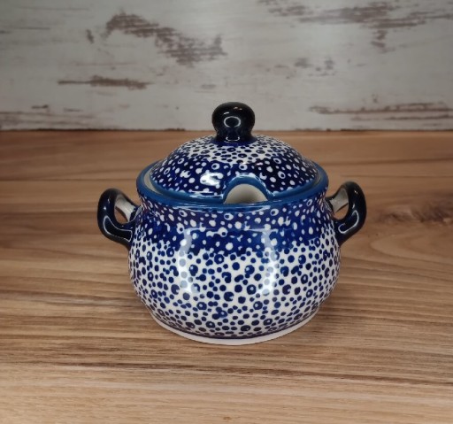 Zdjęcie oferty: Cukierniczka ceramiczna pojemnik 200 ml ceramika Bolesławiec 