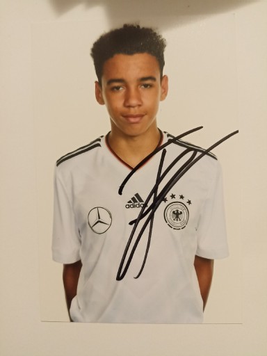 Zdjęcie oferty: Autograf Jamal Musiala! Bayern Monachium, Niemcy