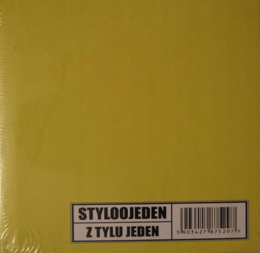 Zdjęcie oferty: Styloojeden - Z tylu jeden CD RAP FOLIA
