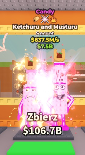 Zdjęcie oferty: Ketchuru and musturu 637.5m/s | Steal a Brainrot | Roblox