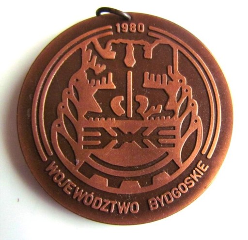 Zdjęcie oferty: Medal plakieta Bydgoszcz Wojewódzka Spartakiada Br