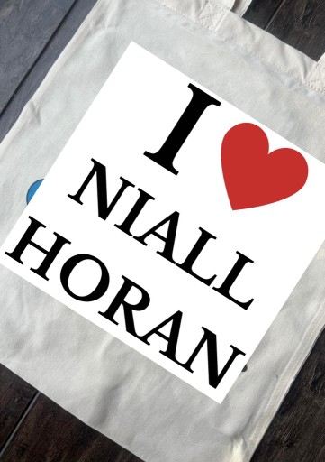 Zdjęcie oferty: Torba tote bag niall horan serce