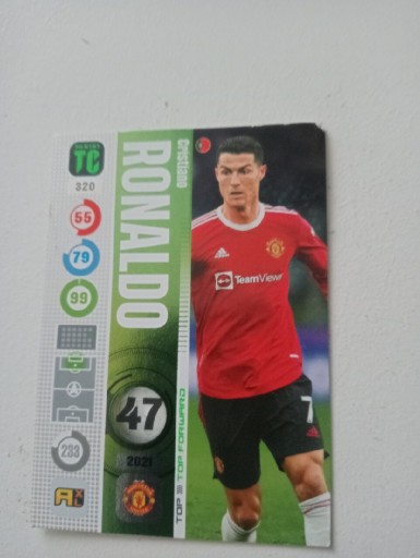 Zdjęcie oferty: Karta Panini top class Ronaldo nr 320