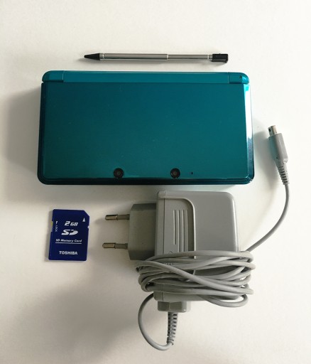 Zdjęcie oferty: Konsola Nintendo 3DS Aqua Blue