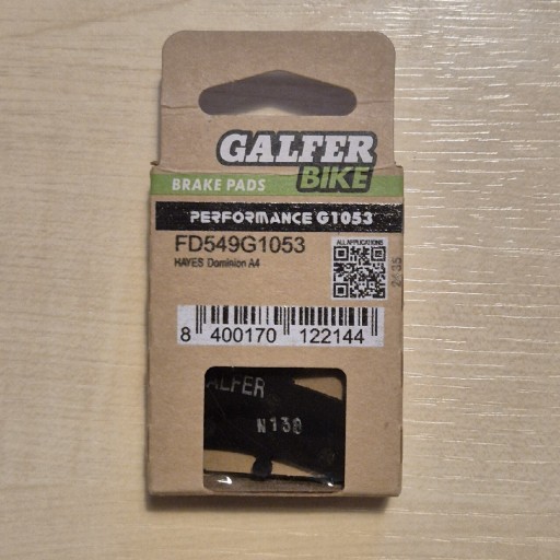 Zdjęcie oferty: Klocki hamulcowe Galfer FD549G1053 black Hayes Dominon A4