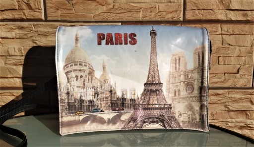 Zdjęcie oferty: > > > TOREBKA na RAMIĘ - PARIS - Motyw Paryż < < <