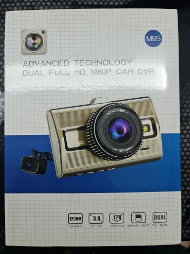Zdjęcie oferty: M9S Dual Cam rejestrator jazdy 