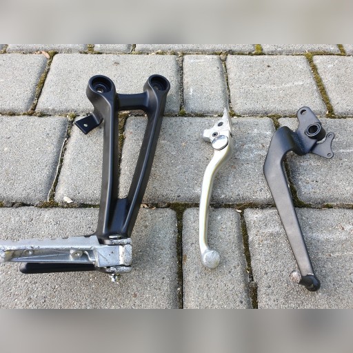 Zdjęcie oferty: Yamaha mt07 18r set pasażera, dzwignia hamulca 