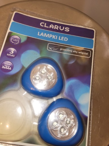 Zdjęcie oferty: Lampka led na baterie cena za dwie 