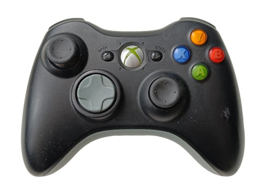 Zdjęcie oferty: XBOX 360 MICROSOFT KONTROLER PAD SZARY PC SKLEP