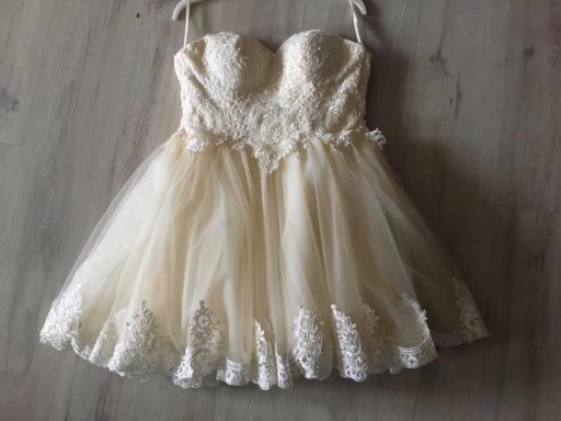 Zdjęcie oferty: Tiulowa sukienka ślub poprawiny xs/s 