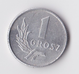 Zdjęcie oferty: 1 grosz z 1949, aluminium