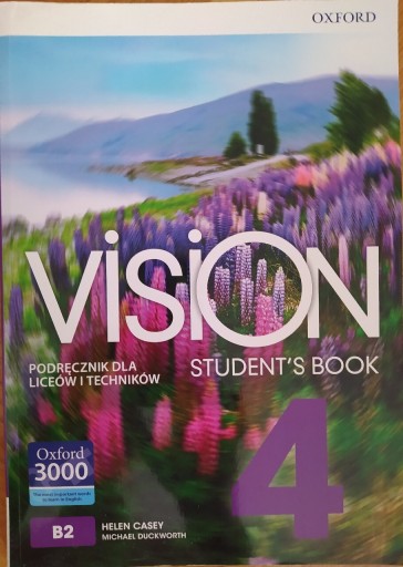 Zdjęcie oferty: Vision 4, podręcznik i ćwiczenia