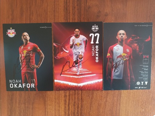 Zdjęcie oferty:  Okafor,karta z autografem,AC Milan, uczestnik MŚ 