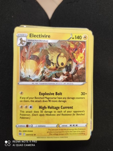 Zdjęcie oferty: Karta electivire pokemon