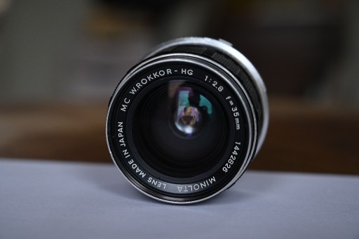 Zdjęcie oferty: obiektyw Minolta 35mm f/2.8 MC W.ROKKOR