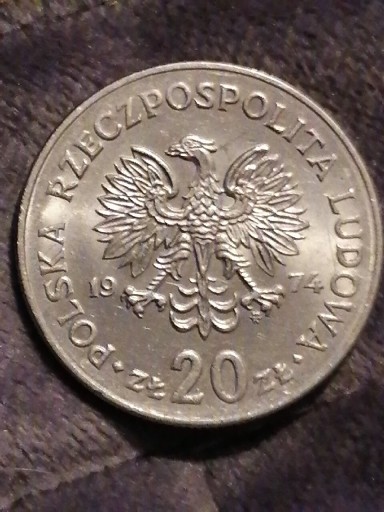 Zdjęcie oferty: 20zł Nowotko 1974 EXTRA MENNICZA (2)