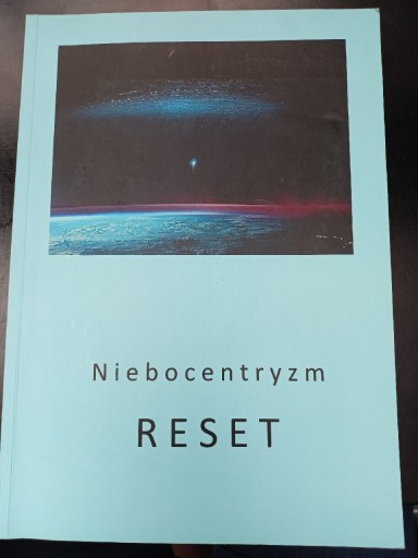 Zdjęcie oferty: Niebocentryzm Reset 