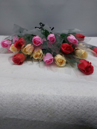 Zdjęcie oferty: Róża mydlana 40 cm