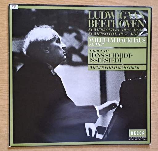 Zdjęcie oferty: Beethoven, Wilhelm Backhaus, Hans Schmidt-Isserstedt – Klavierkonzert - LP