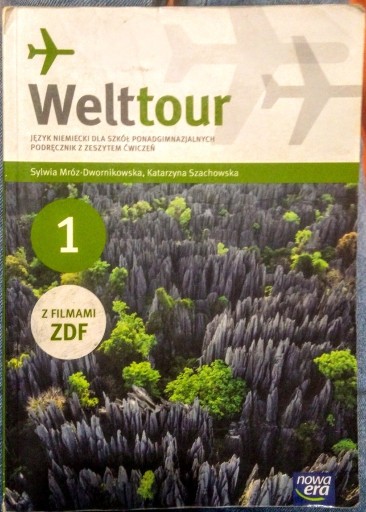 Zdjęcie oferty: Welttour język niemiecki podręcznik zeszyt ćwiczeń