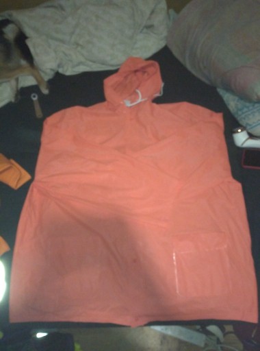 Zdjęcie oferty: kurtka przeciwdeszcowa pomarańczowa widoczna #12