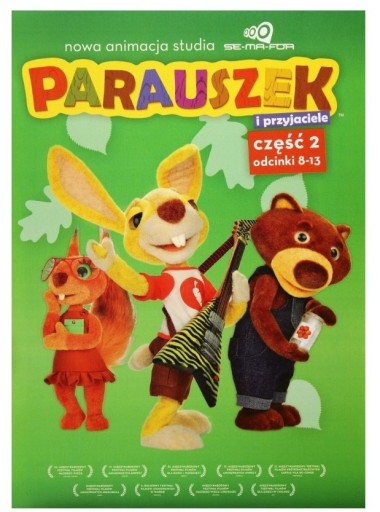 Zdjęcie oferty: PARAUSZEK I PRZYJACIELE 2 (DVD)