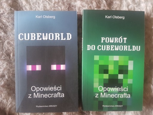 Zdjęcie oferty: Karl Olsberg  CUBEWORLD + POWRÓT /Minecraft