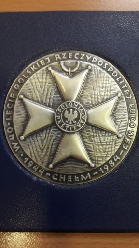 Zdjęcie oferty: Medal 40 lat PRL - Manifest PKWN - CHEŁM