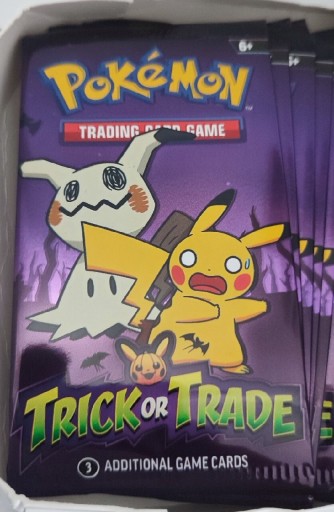 Zdjęcie oferty: Karty Pokemon TCG Trick or Trade 2023 Booster