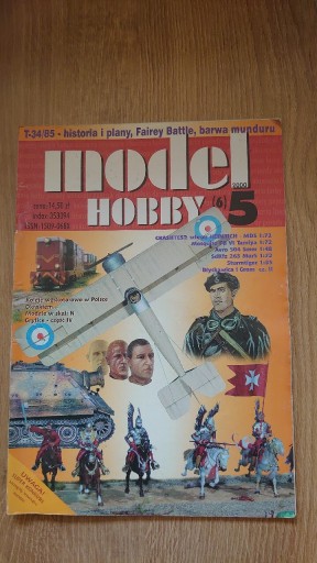 Zdjęcie oferty: Model hobby (6) 5 z roku 2000. Stan DB+