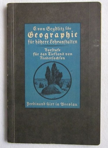 Zdjęcie oferty: E.von Seidlitzche Geographie 1931 