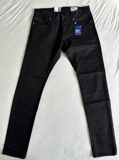 Zdjęcie oferty: Nowe spodnie G-Star RAW 3D Super Slim black- 33/32