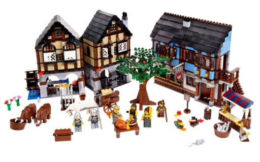 Zdjęcie oferty: Lego Castle 10193 Medieval Market Village UŻYWANE