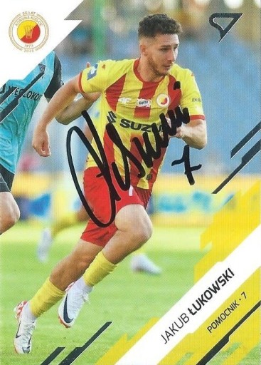 Zdjęcie oferty: Jakub ŁUKOWSKI autograf! karta sportzoo KORONA