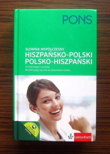 Zdjęcie oferty: Słownik hiszpańsko-polski polski-hiszpański PONS