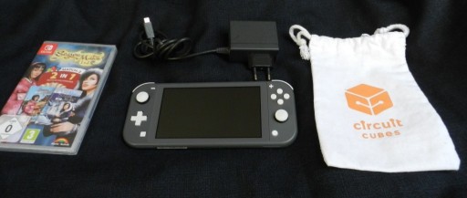 Zdjęcie oferty: Konsola Nintendo Switch Lite szara + gra - zadbana