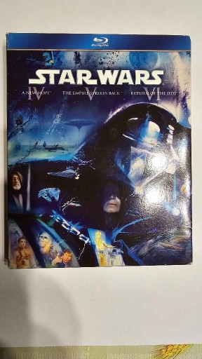 Zdjęcie oferty: STAR WARS-CZ. IV -V- VI-3 BLU-RAY(dubbing/ napisy)