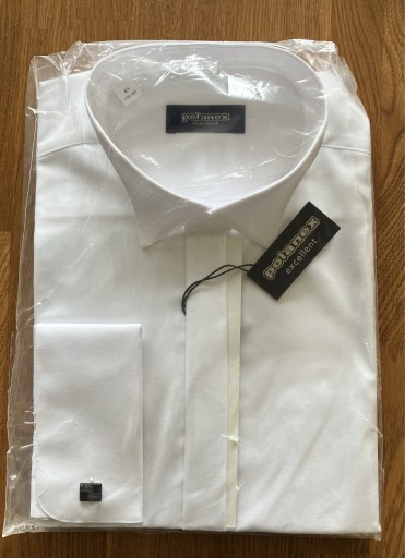Zdjęcie oferty: Elegancka koszula męska biała. 