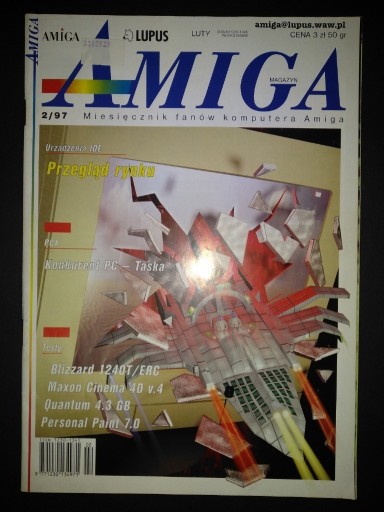 Zdjęcie oferty: Magazyn AMIGA 2/97 (54) - LUTY STAN KIOSKOWY