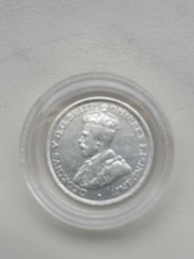 Zdjęcie oferty: Australia 6 pens 1928 r srebro 