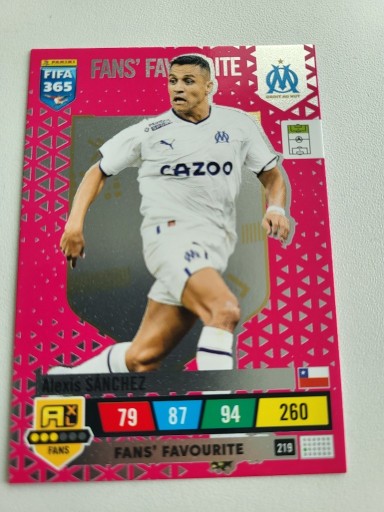 Zdjęcie oferty: PANINI FIFA 365 2023 FANS FAVOURITE SANCHEZ 219